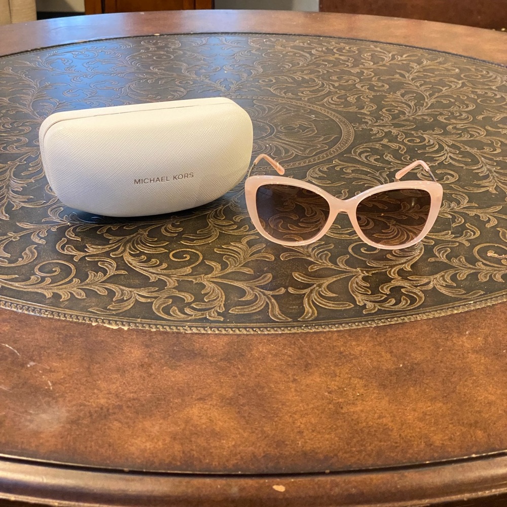 Pink Michael Kors Sunglasses With The Case